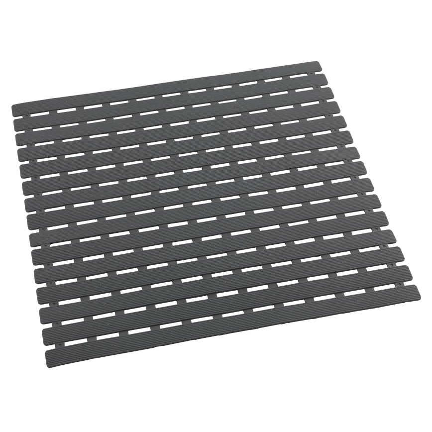 WENKO 23125100-Πατάκι ντους ARINOS 54x54 cm γκρι/γκρι