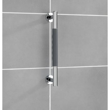 WENKO 23284100-Χειρολαβή SECURA 40,5x9 cm ανοξείδωτο/ανθρακί/γυαλιστερό χρώμιο