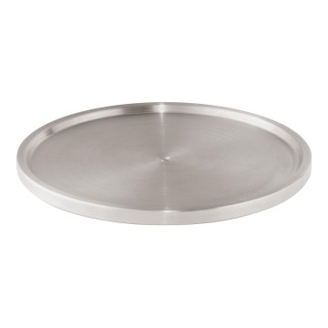 WENKO 2334100 - Δίσκος από ανοξείδωτο ατσάλι 26,5 x 1,5 εκ. ανοξείδωτο/ασημί