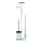 WENKO 23364100 - Βούρτσα WC DEBAR 21x70,5 cm ανοξείδωτη/σατινέ/λευκή