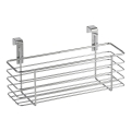 WENKO 2344100 - Καλάθι SLIM 24x11,5 cm γυαλιστερό χρώμιο/μαύρο