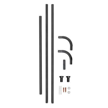 WENKO 23565100 - Ράβδος 2x2 cm μαύρη