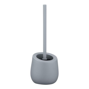 WENKO 23650100 - Βούρτσα WC BADI 13,5x38 cm γκρι
