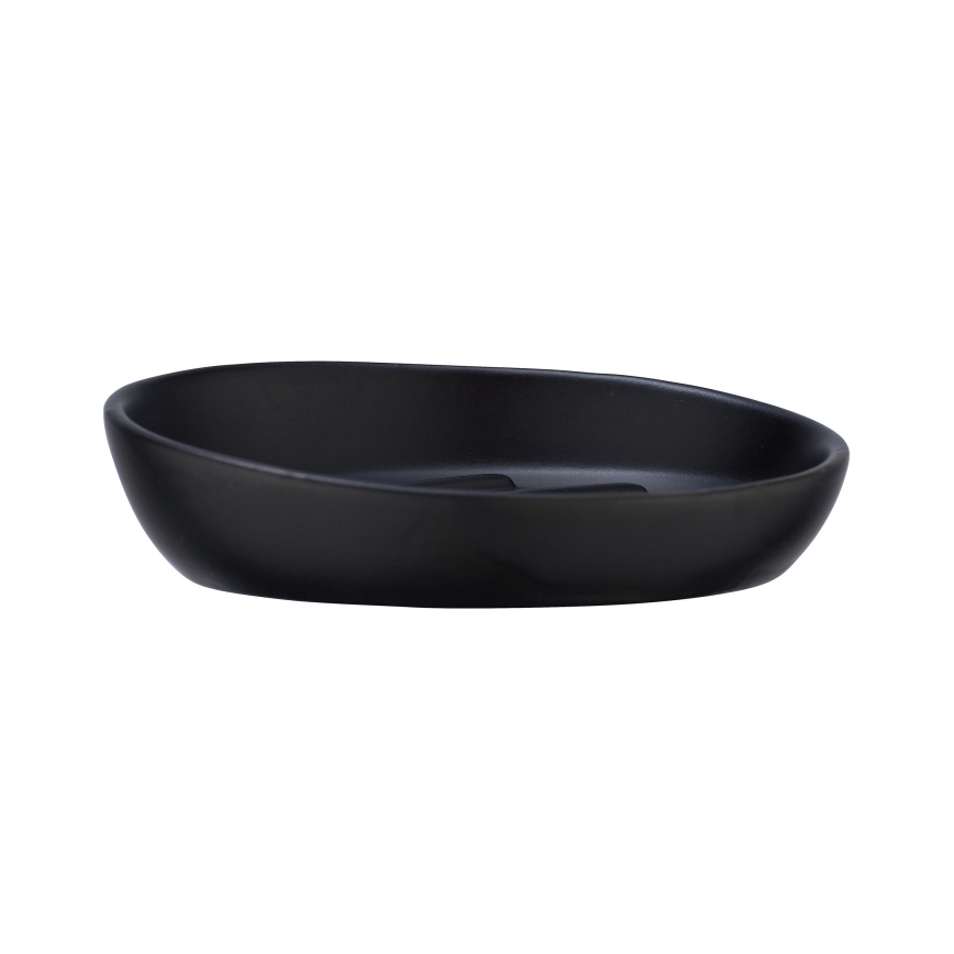 WENKO 23653100 - Σαπουνοθήκη BADI 11,5x3 cm μαύρη