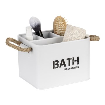 WENKO 23700100 - Κουτί GARA 19x12,5 cm λευκό