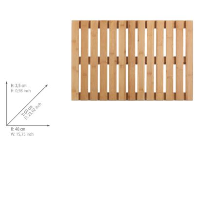 WENKO 23838100 – Πατάκι 40x60 cm καφέ