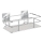 WENKO 23854800-Ράφι TURBO-LOC QUADRO ED. 24x14,5 εκ. ανοξείδωτο/γυαλιστερό χρώμιο