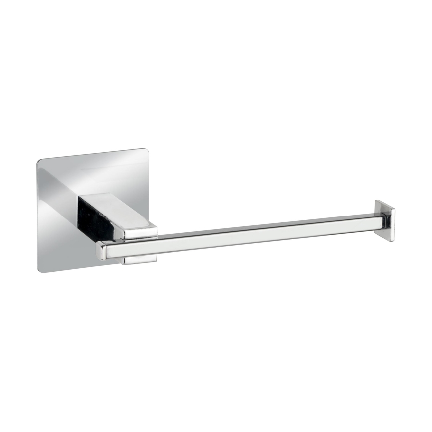 WENKO 23859800 - Βάση χαρτιού υγείας TURBO-LOC QUADRO ED 16,5x6,5 cm από ανοξείδωτο ατσάλι