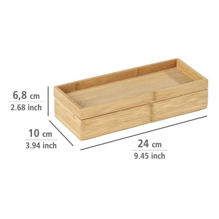 WENKO 23917100 - Κουτί TERRA 24x10 cm καφέ