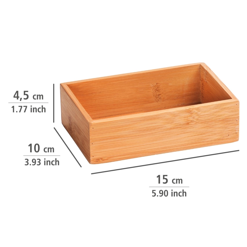 WENKO 23918100 - Δίσκος TERRA 15x10 cm καφέ