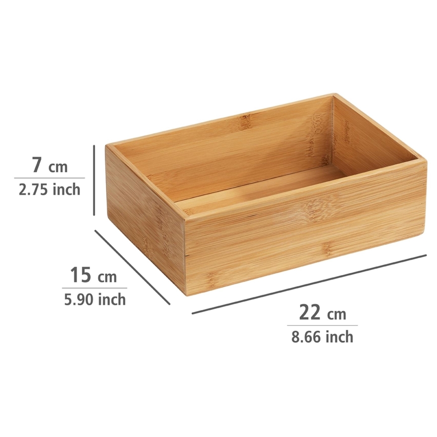 WENKO 23920100 - Δίσκος TERRA 22x15 cm καφέ