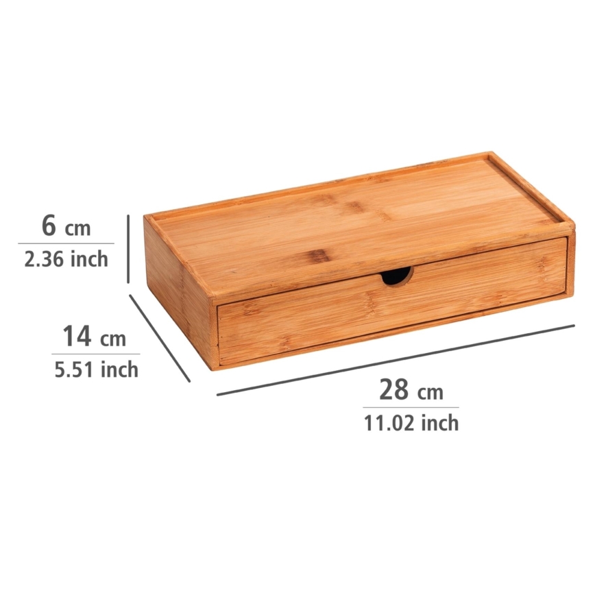 WENKO 23921100 - Κουτί TERRA 28x14 cm καφέ