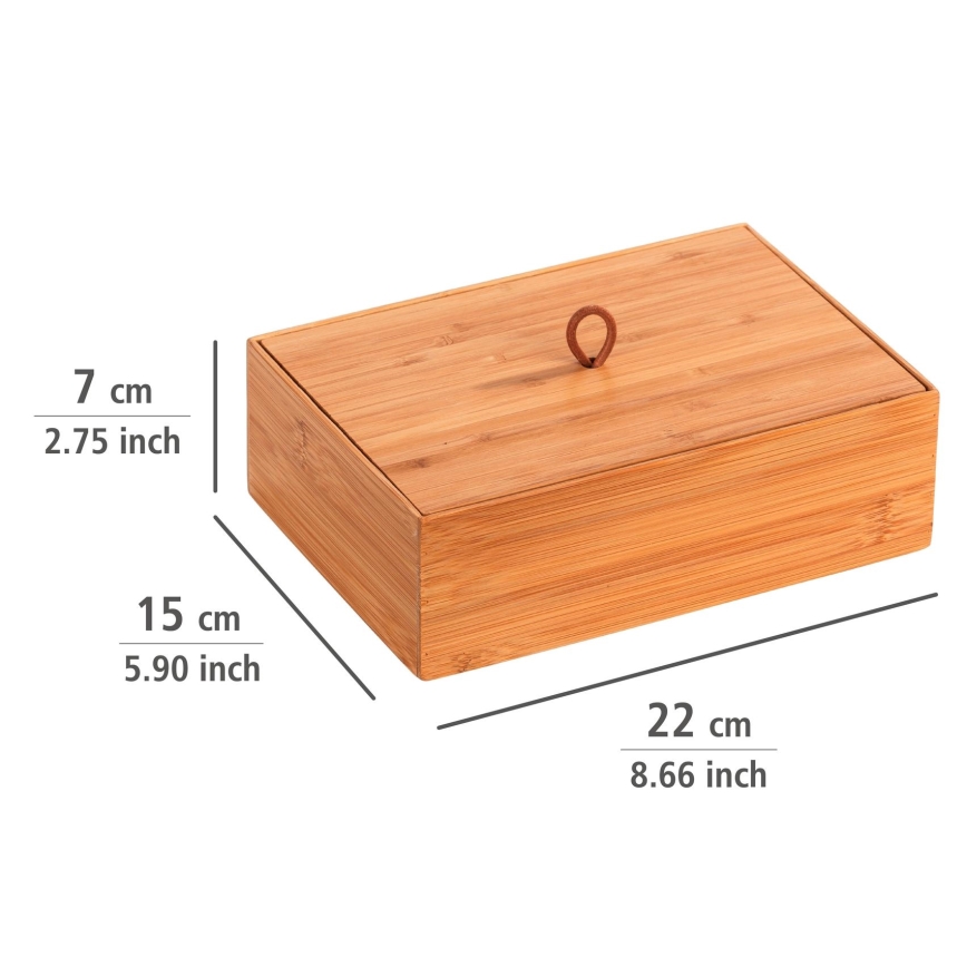 WENKO 23924800 - Κουτί TERRA 22x15 cm καφέ