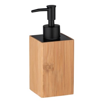 WENKO 23984100 - Δοχείο υγρού σαπουνιού PADUA 210 ml καφέ/μαύρο