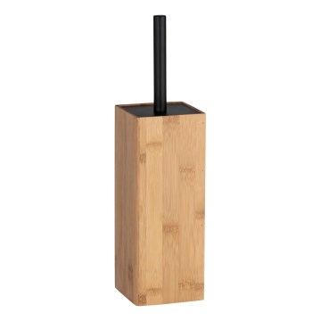 WENKO 23985100 - Βούρτσα WC PADUA 10x38 cm καφέ/μαύρο