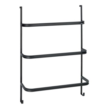 WENKO 24026100 - Βάση για πετσέτες IRPINIA 54,5x77,5 cm μαύρη