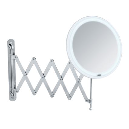WENKO 24102100 - Καθρέφτης BARONA 20x34 cm γυαλιστερό χρώμιο