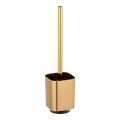 WENKO 24162100 - Βούρτσα WC AURON 9x38,5 cm χρυσή