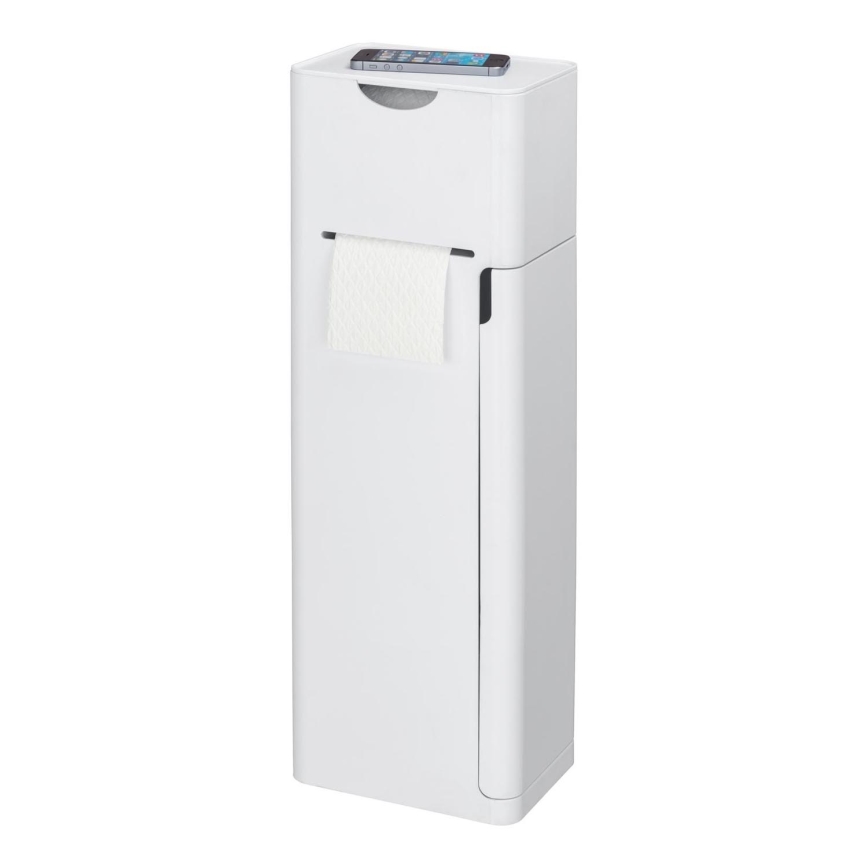 WENKO 24212100 - Βούρτσα WC IMON 20x58,5 cm λευκή