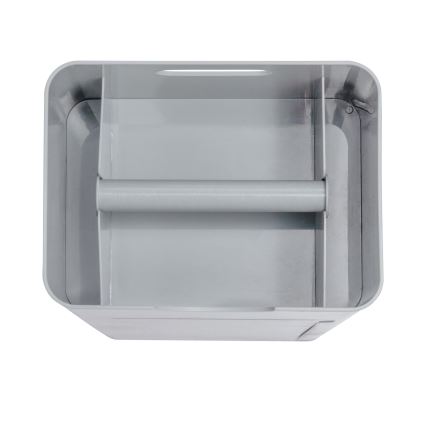 WENKO 24213100 - Βούρτσα WC IMON 20x58,5 cm γκρι