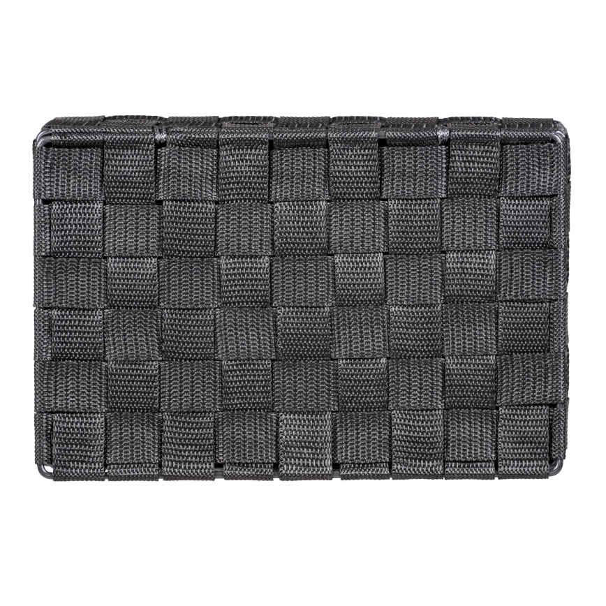 WENKO 24223100 - Καλάθι ADRIA 26x17 εκ. γκρι/ανθρακί