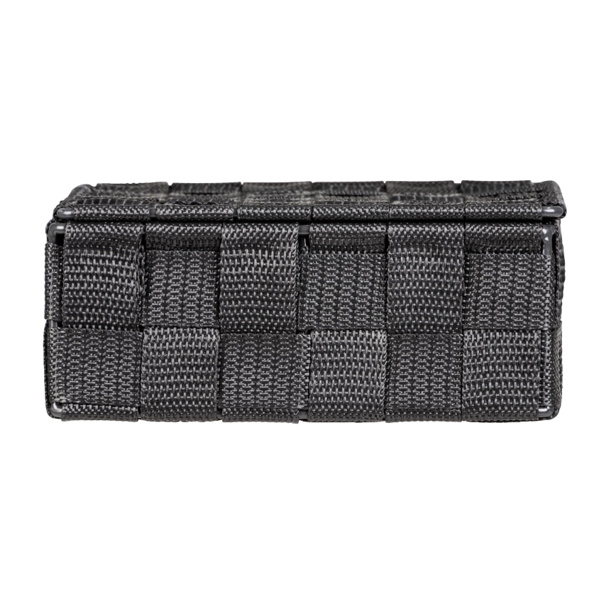 WENKO 24223100 - Καλάθι ADRIA 26x17 εκ. γκρι/ανθρακί