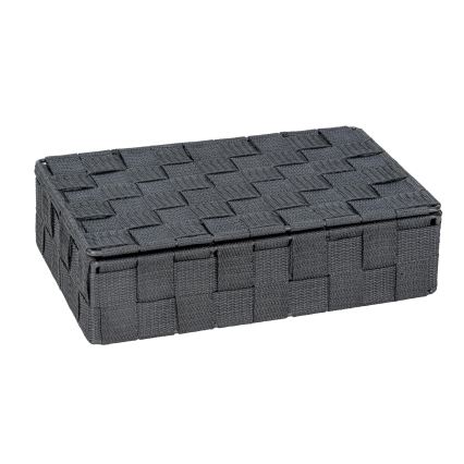 WENKO 24223100 - Καλάθι ADRIA 26x17 εκ. γκρι/ανθρακί