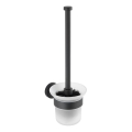 WENKO 24243100-WC βούρτσα BOSIO BLACK 10x35 cm ανοξείδωτο/ασημί/σατέν