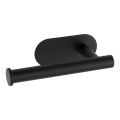 WENKO 24287100 - Στήριγμα για ρολό χαρτιού υγείας TURBO-LOC OREA BLACK 16x7 cm ανοξείδωτο ατσάλι/μαύρο