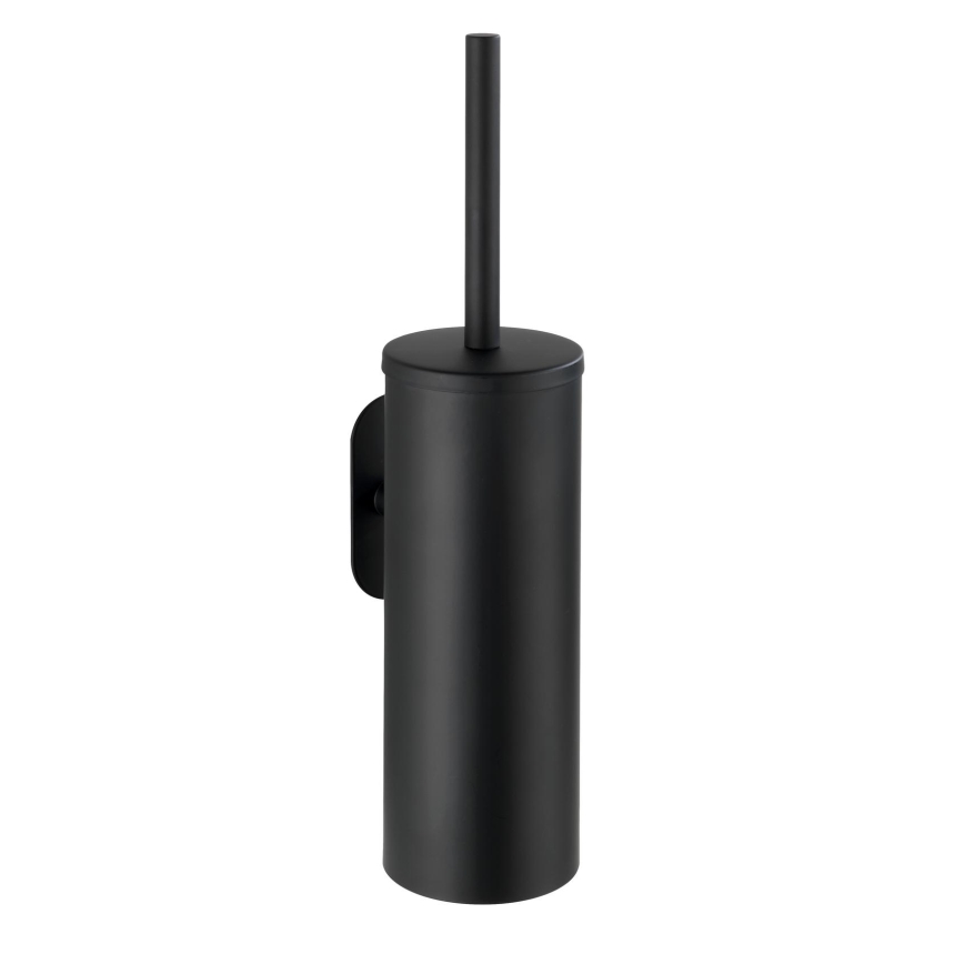 WENKO 24289100-WC βούρτσα τουαλέτας TURBO-LOC OREA Μαύρη 9x39,5 cm ανοξείδωτη/μαύρη