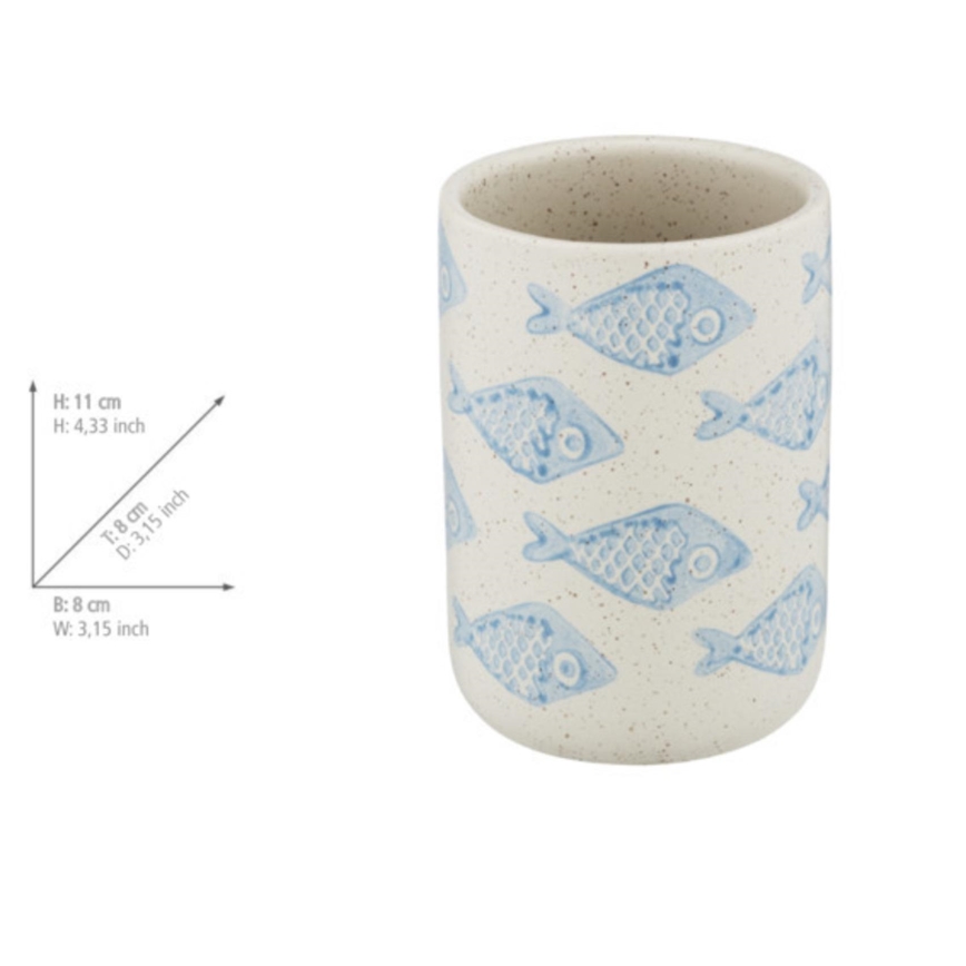 WENKO 24310100 - Ποτήρι AQUAMARIN 8x11 cm μπεζ