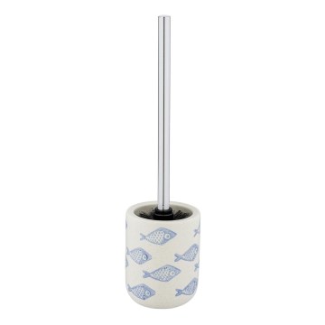 WENKO 24313100 - Βούρτσα WC AQUAMARIN 10x40 εκ. μπεζ