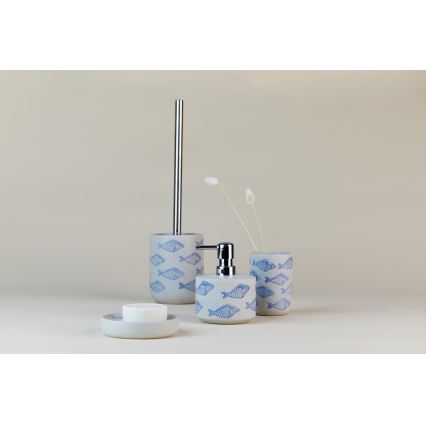 WENKO 24313100 - Βούρτσα WC AQUAMARIN 10x40 εκ. μπεζ