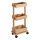 WENKO 24390100 - Ραφιέρα TORTONA 18x71,5 cm καφέ/μαύρη