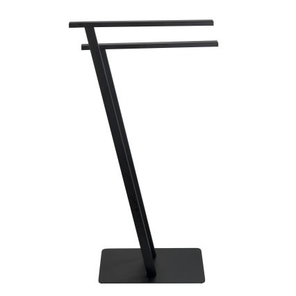 WENKO 24396100 - Βάση για πετσέτες LIRIO 20x40 cm μαύρη