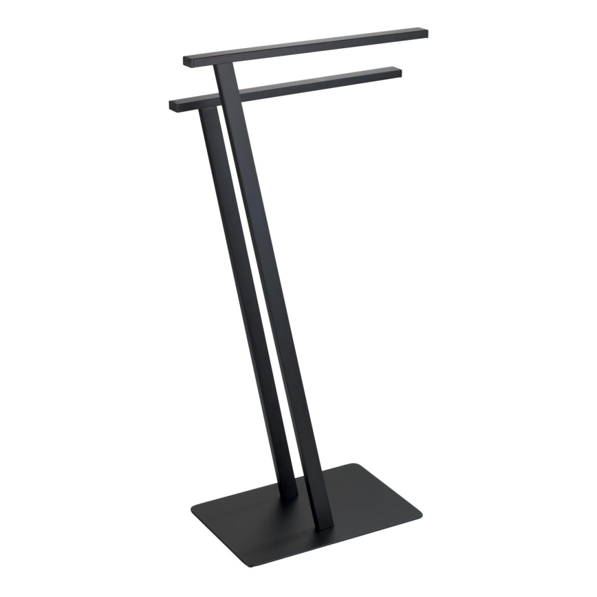 WENKO 24396100 - Βάση για πετσέτες LIRIO 20x40 cm μαύρη