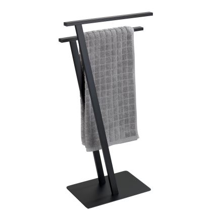 WENKO 24396100 - Βάση για πετσέτες LIRIO 20x40 cm μαύρη