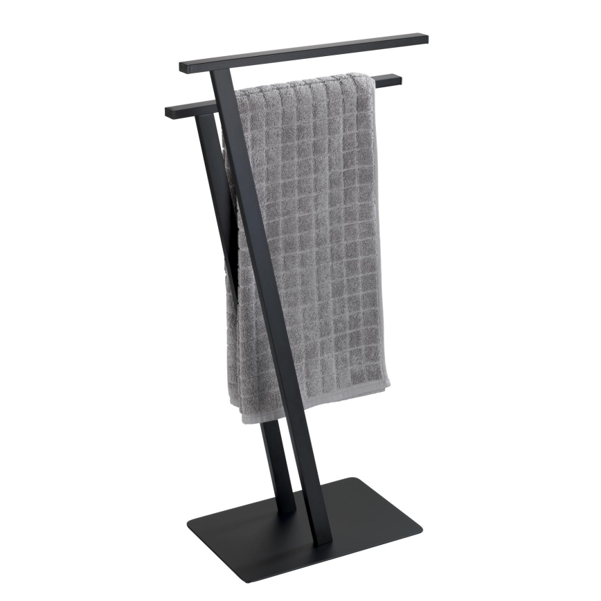 WENKO 24396100 - Βάση για πετσέτες LIRIO 20x40 cm μαύρη