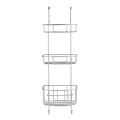 WENKO 24422100 - Ράφι OLESI 22,5x70 cm από ανοξείδωτο ατσάλι/ασημί