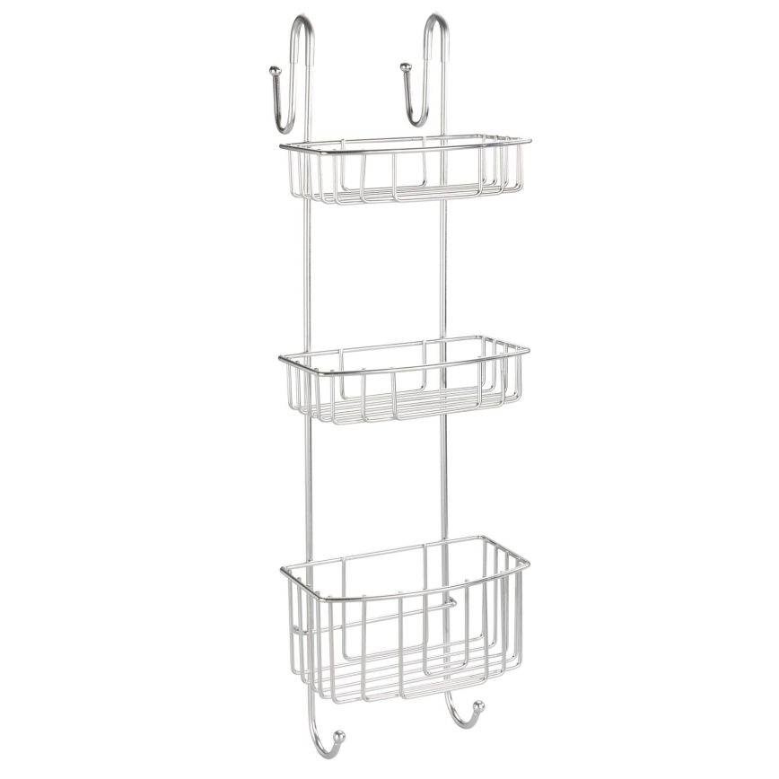WENKO 24422100 - Ράφι OLESI 22,5x70 cm από ανοξείδωτο ατσάλι/ασημί