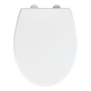 WENKO 24571100-WC κάθισμα VORNO NEO 46x37 cm λευκό/ασημί