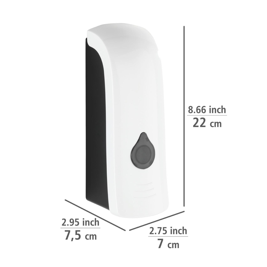WENKO 24588100-Δοσομετρητής σαπουνιού RANERA 740 ml λευκό/μαύρο