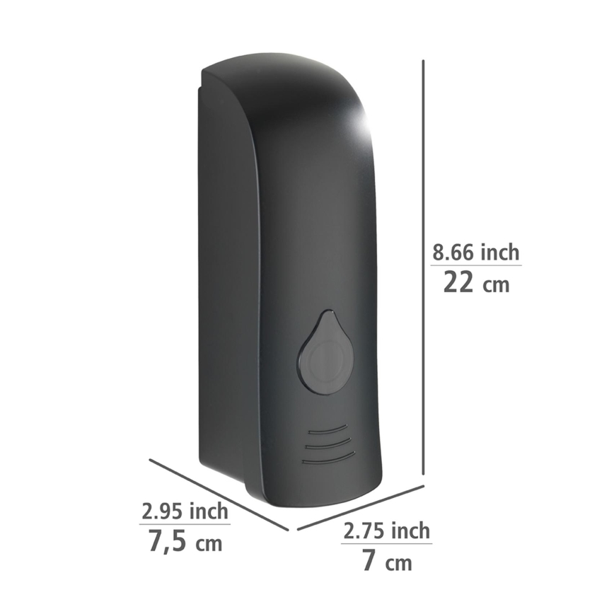 WENKO 24589100-Δοσομετρητής σαπουνιού RANERA 740 ml μαύρος