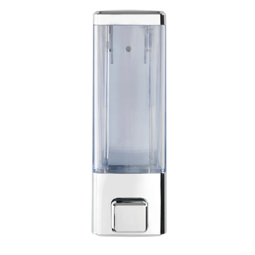 WENKO 24593100-Διανομέας υγρού σαπουνιού ISTRES 320 ml γυαλιστερό χρώμιο/διάφανο