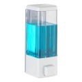 WENKO 24594100-Δοσομετρητής σαπουνιού ISTRES 320 ml λευκό/διάφανο