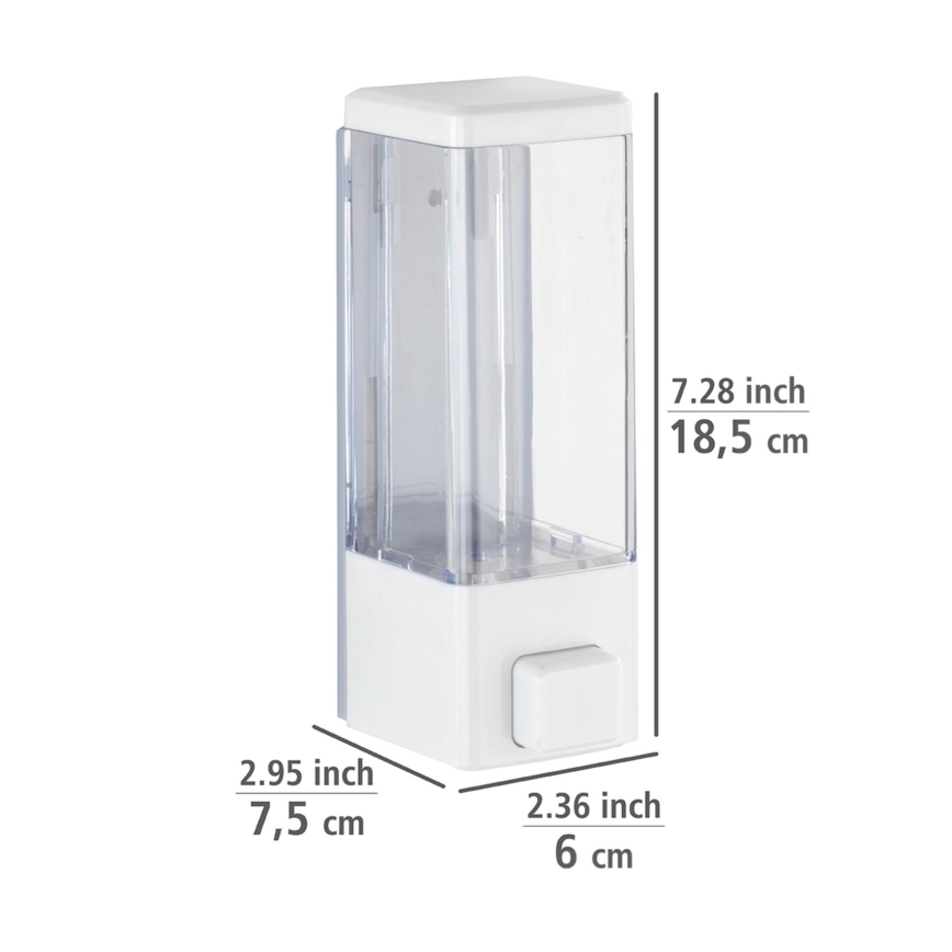WENKO 24594100-Δοσομετρητής σαπουνιού ISTRES 320 ml λευκό/διάφανο