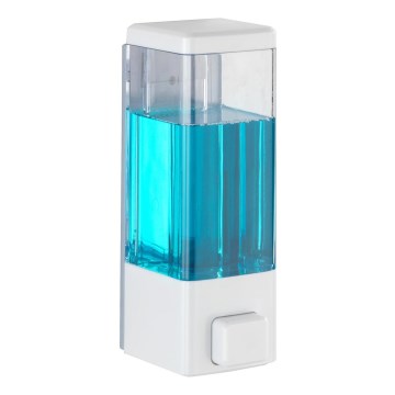 WENKO 24594100-Δοσομετρητής υγρού σαπουνιού ISTRES 320 ml λευκό/διάφανο
