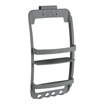 WENKO 24633100 - Ράφι UNIVERSAL 26x54,5 cm ανθρακί