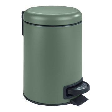 WENKO 24636100 - Καλάθι LEMAN 17x25 cm πράσινο/μαύρο