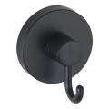 WENKO 24730100-Γάντζος VACUUM-LOC στρογγυλός 6x6,7 cm μαύρος